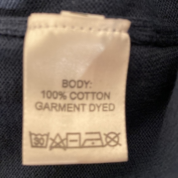 B.Draddy BD Crew Sweater Italian made long sleeve garment dyed in Regal size L - Picture 4 of 10